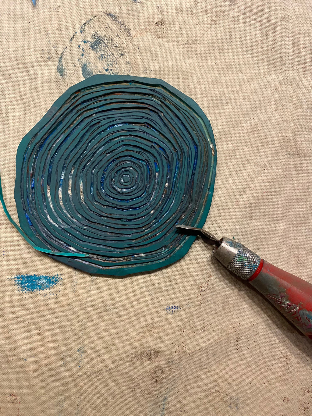 Lampshade Tree rings