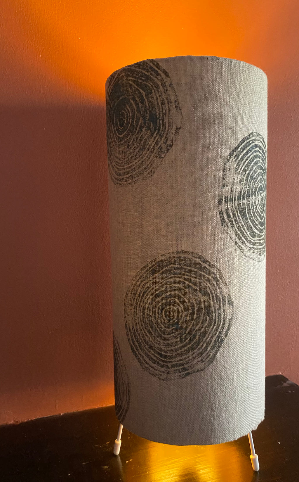 Table Lamp Tree Rings