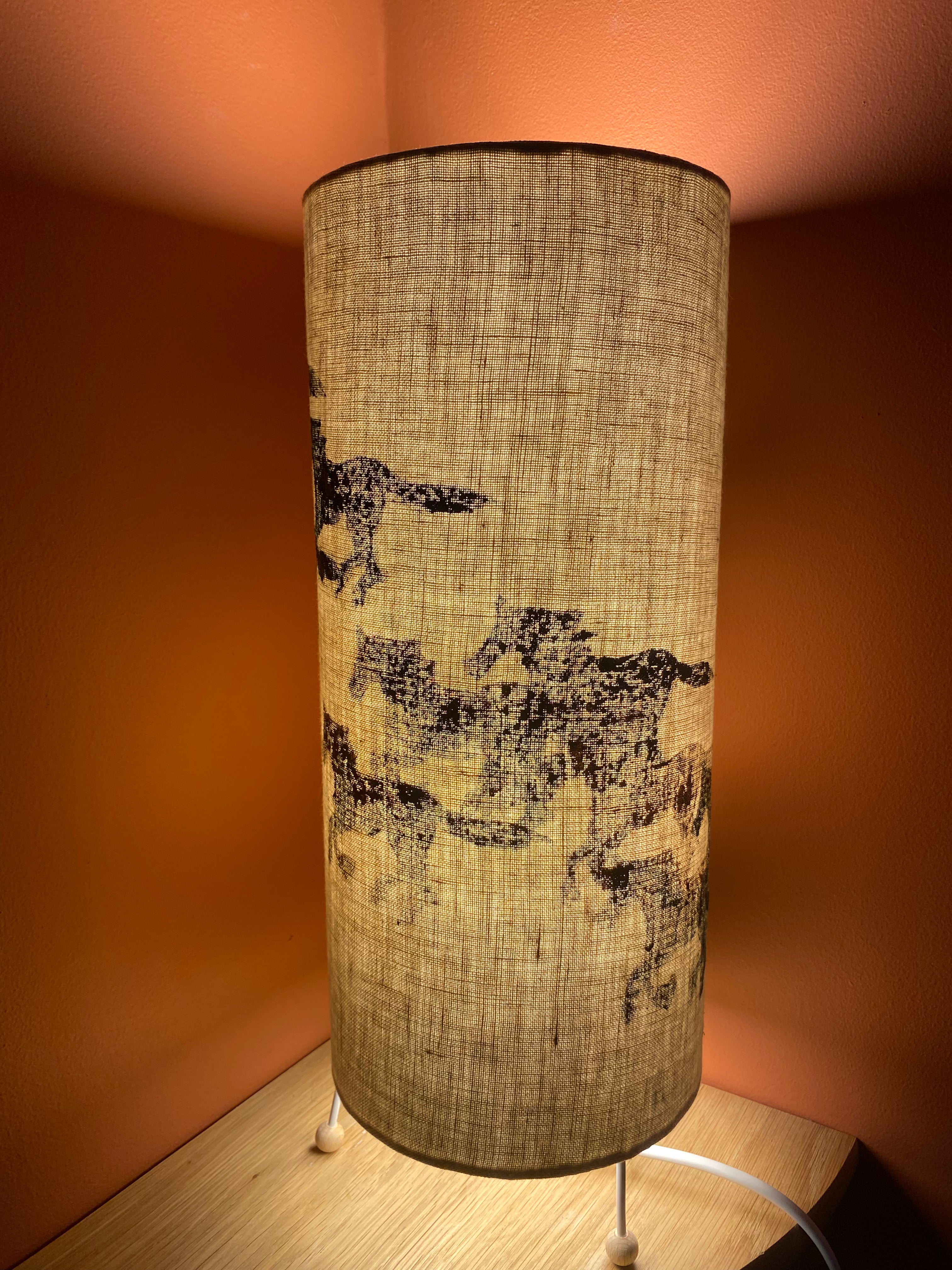 Table Lamp - Horses