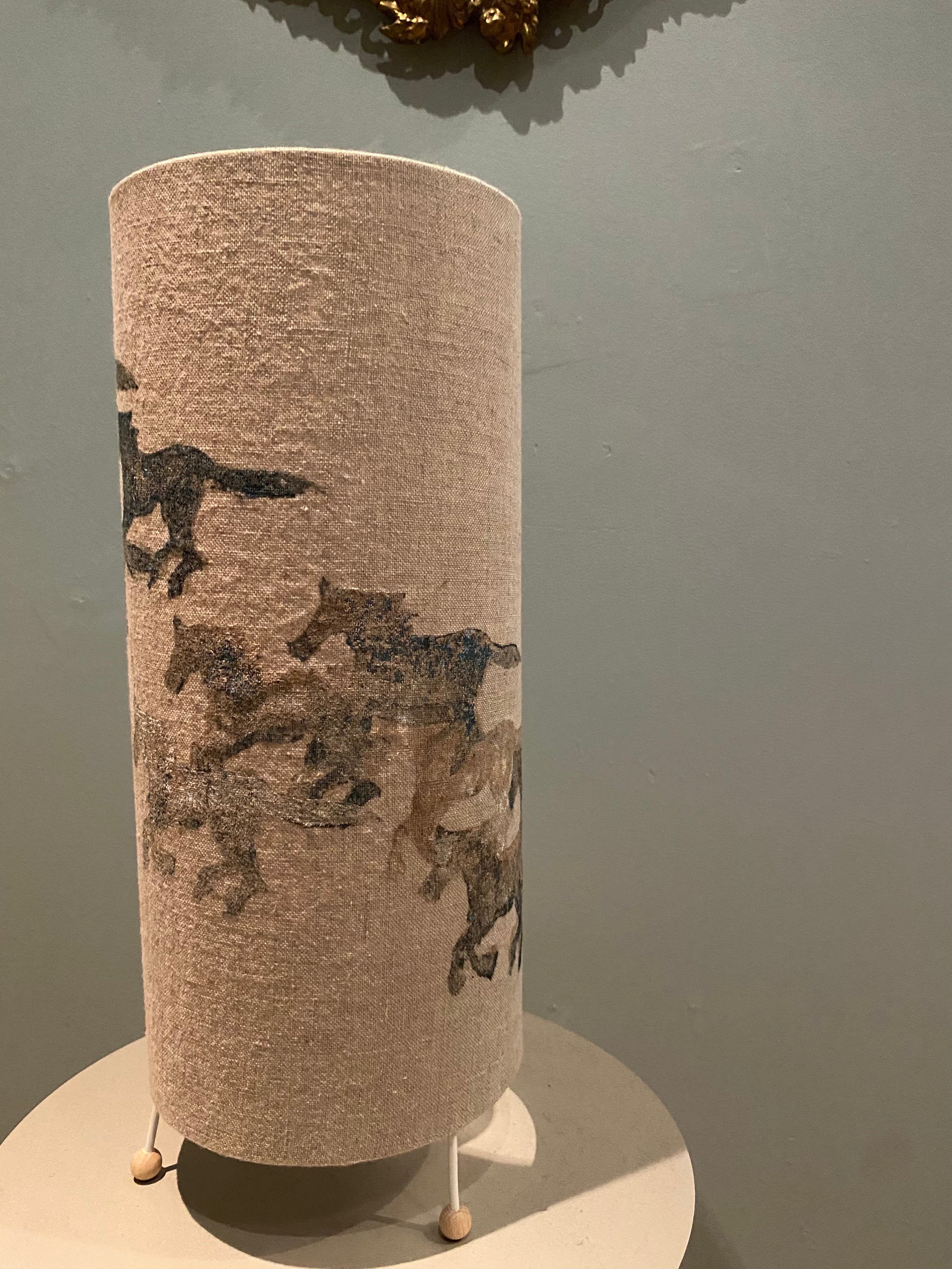 Table Lamp - Horses